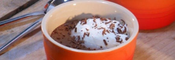 Chocolademousse met whisky en espresso