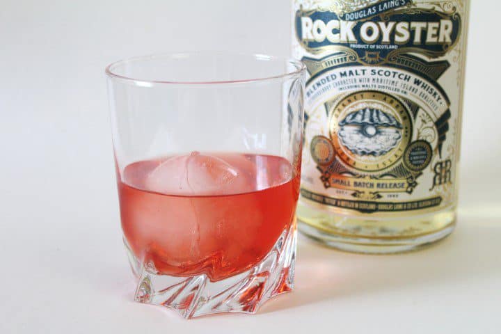 Rock Oyster Blended Malt Scotch Whisky - Bloody nail cocktail