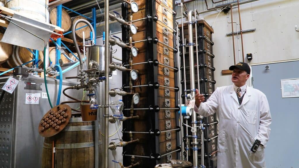 De Spirit of Hven Distilleerderij - Distillery - Aeneas Coffey Still