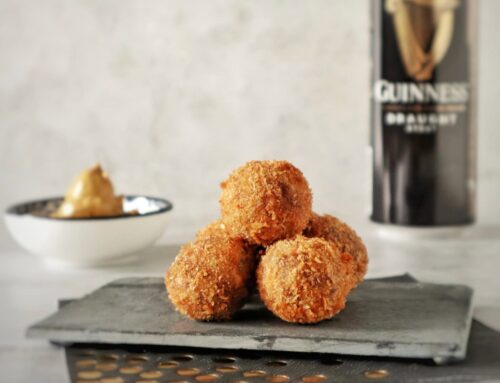 Ierse Guinness rundvleesbitterballen